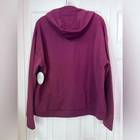 Ladies Harry Potter Burgundy Sweater - Picture 3 of 9